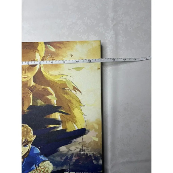 Zelda & LINK The Legend of Zelda Breath of the Wild Nintendo 12x12 - Picture 3 of 4